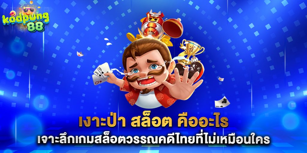 เงาะป่า สล็อต คืออะไร เจาะลึกเกมสล็อตวรรณคดีไทยที่ไม่เหมือนใคร